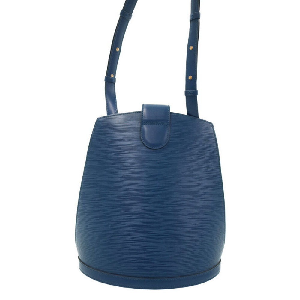 Louis Vuitton Leather Shoulder Epi Cluny Black Bag
